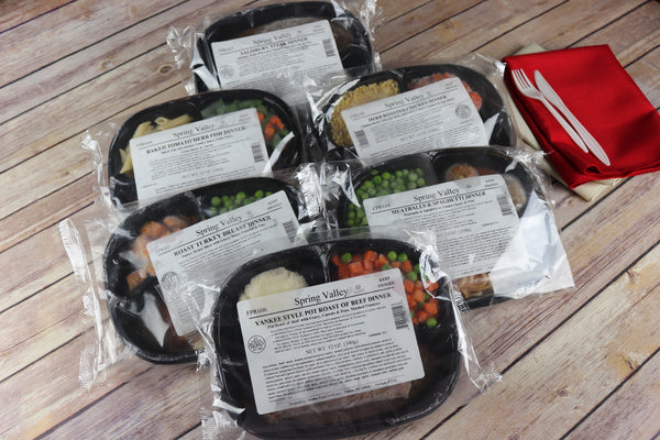 Variety Assorted Dinners