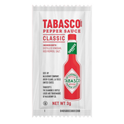 * Tabasco Sauce Packets