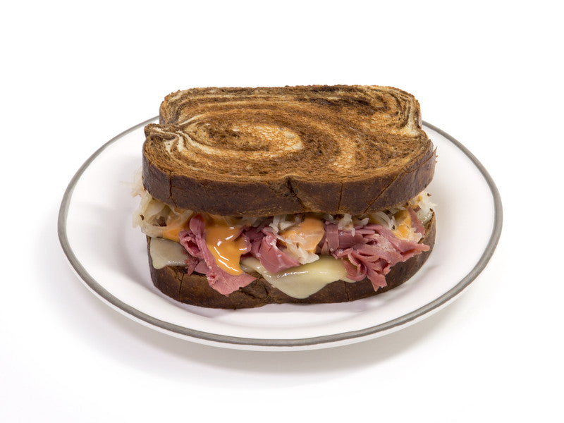 Sliced Rye Marble Rueben Bread Thick