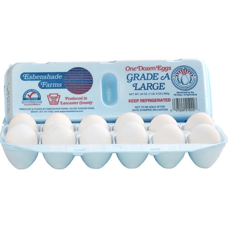 Grade A Large White Eggs Carton 1dz