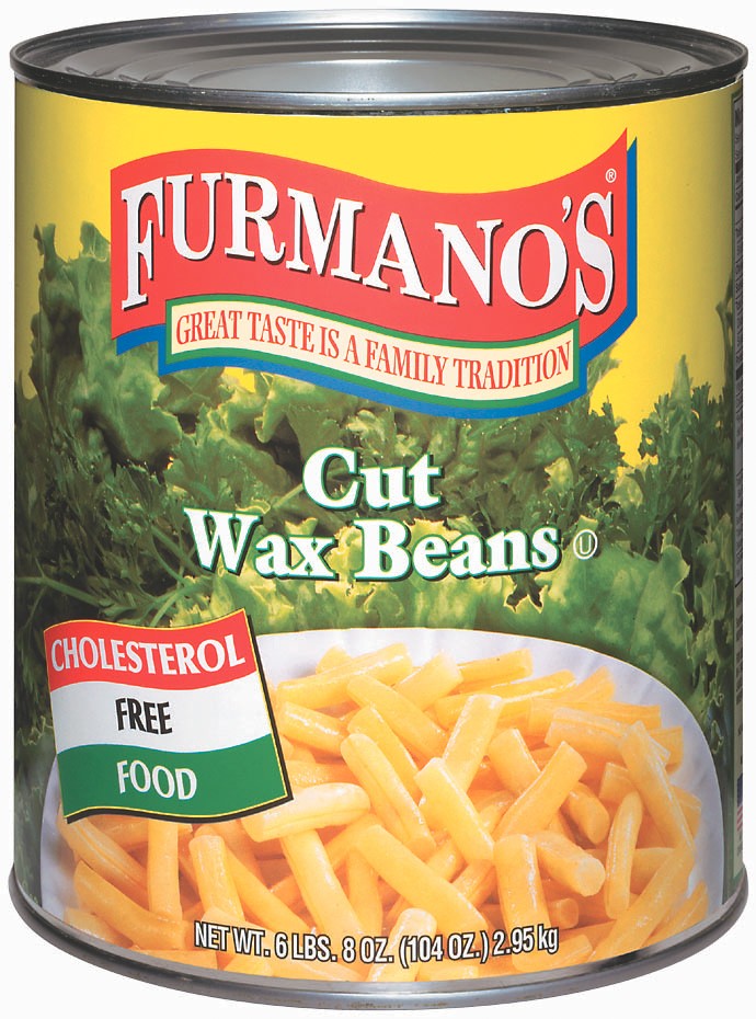 Fancy Cut Wax Beans Canned