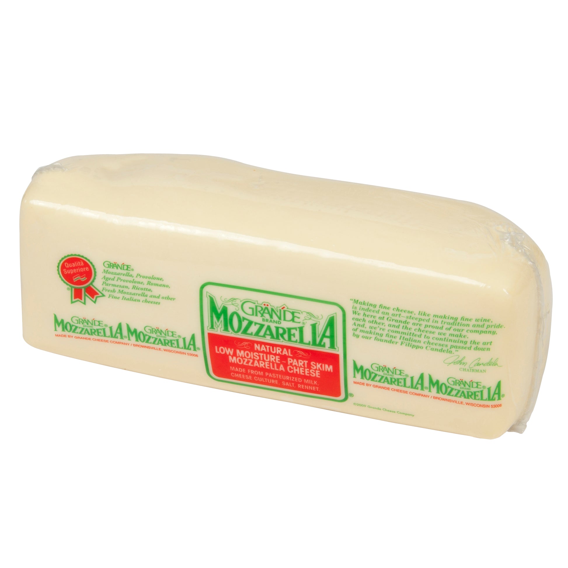 Part Skim Mozzarella Cheese Loaf