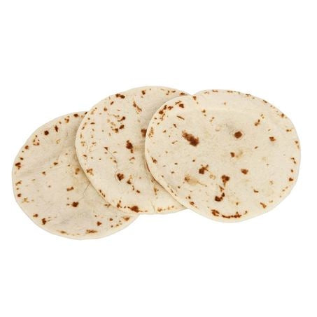 * 4.5 Inch White Flour Tortilla