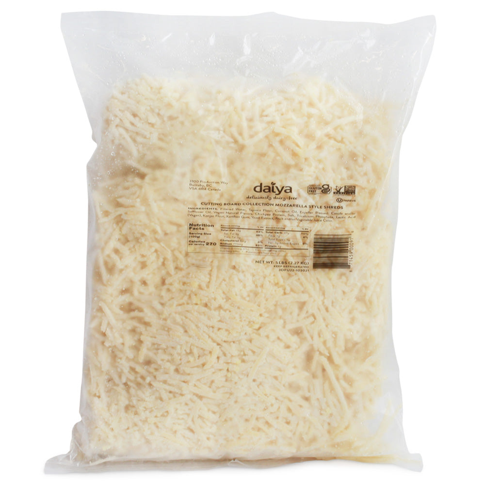 Plant Based Shredded Vegan Mozzarella Cheese