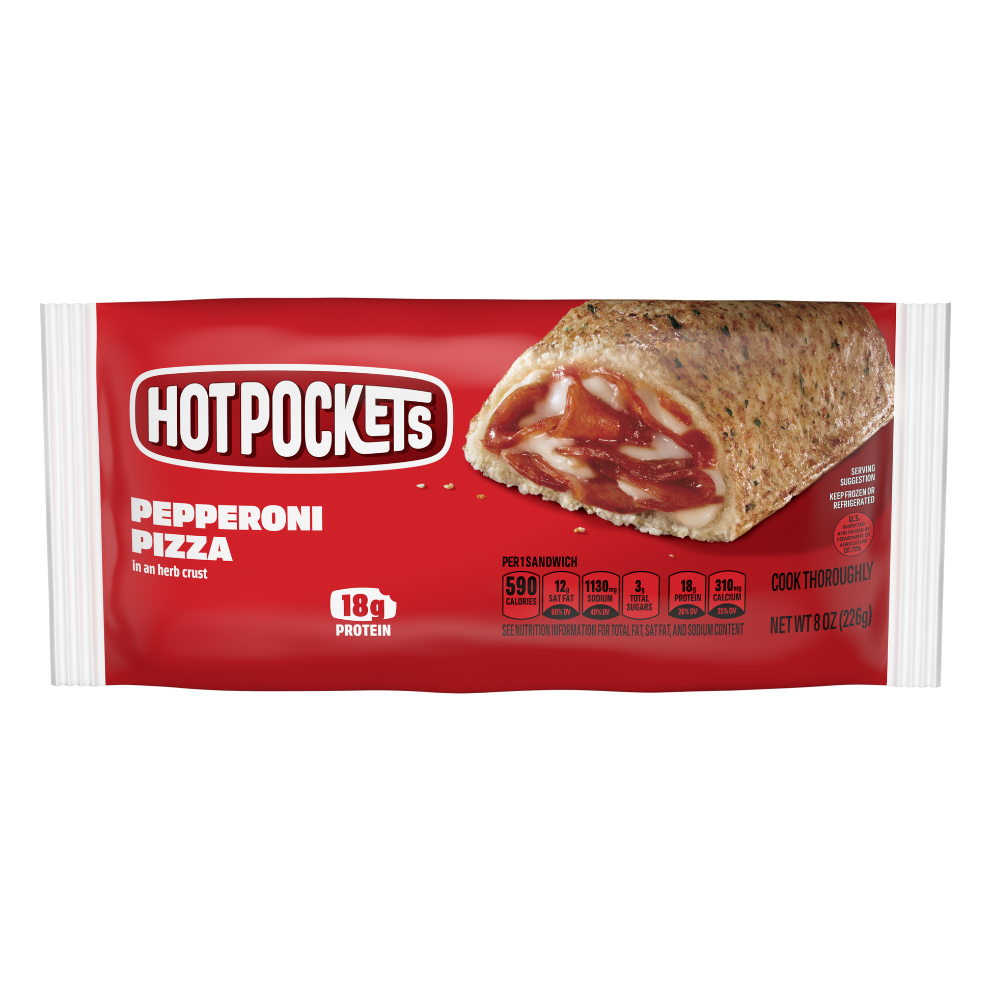 Pepperoni Pizza Pocket IW