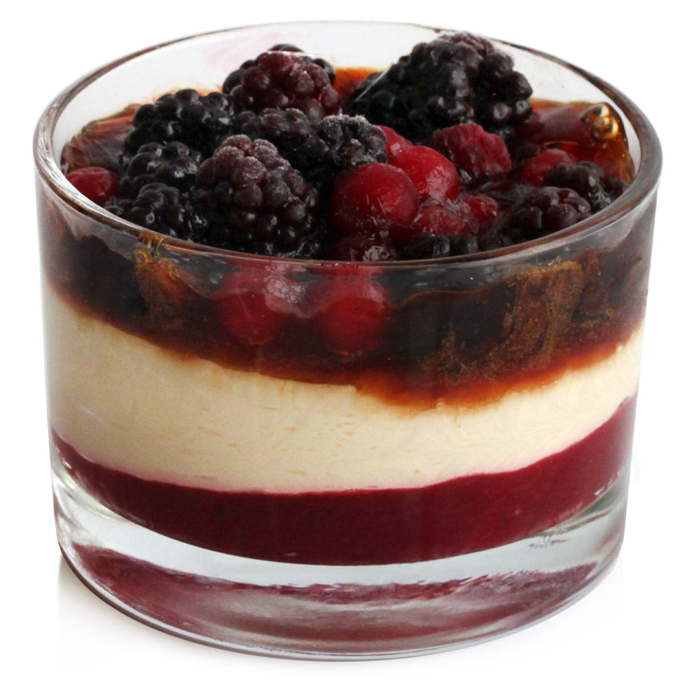 Individual Creme Brulee & Berries