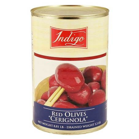 Cerignola Whole Red Olives