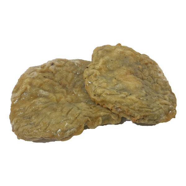 3/8 Inch Round Battered Eggplant Cutlet