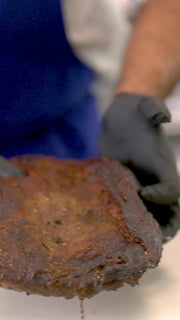 * Sliced BBQ Beef Brisket