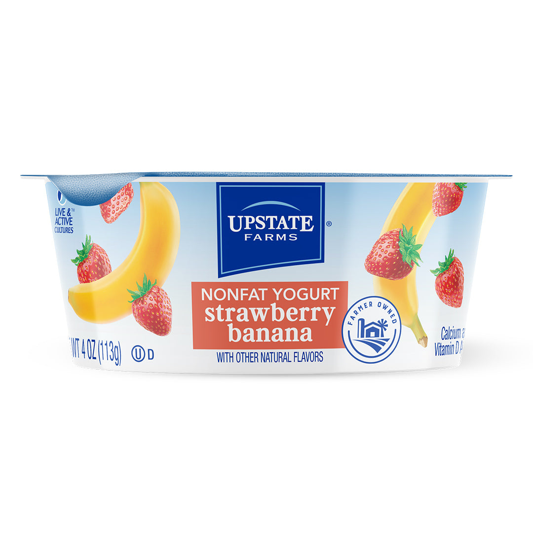 Fat Free Strawberry Banana Yogurt