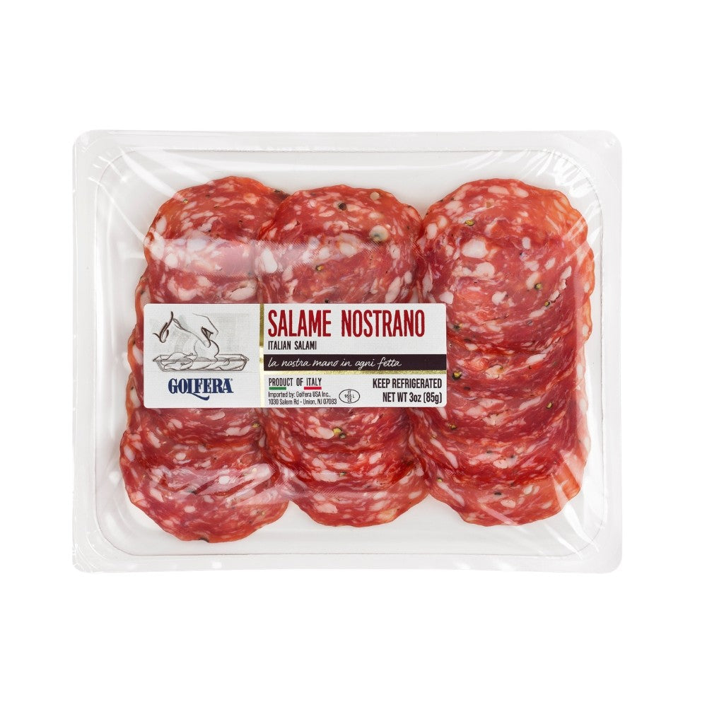 Sliced Nostrano Salami