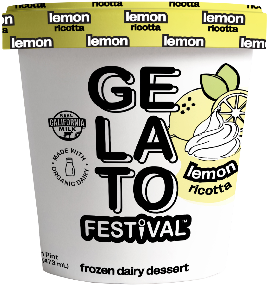 Lemon Ricotta Gelato