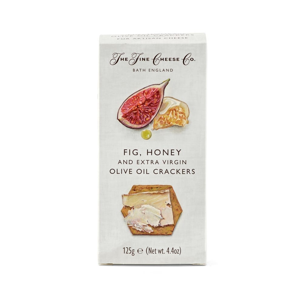Fine Cheese Co Fig Honey and Olive Oil Crackers 4.4 oz