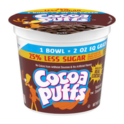 Cocoa Puffs Reduced Sugar Single Serve