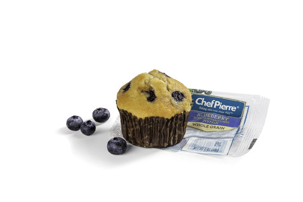 * Individual Wrapped Whole Grain Blueberry Muffin