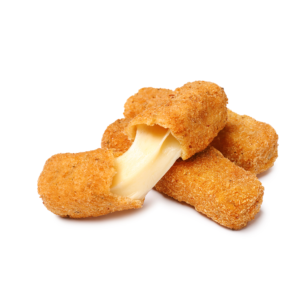 3 Inch Battered Mozzarella Sticks