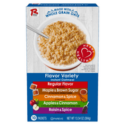 Assorted Instant Oatmeal Packets