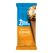 Vanilla Ice Cream Cone With Peanuts & Chocolate