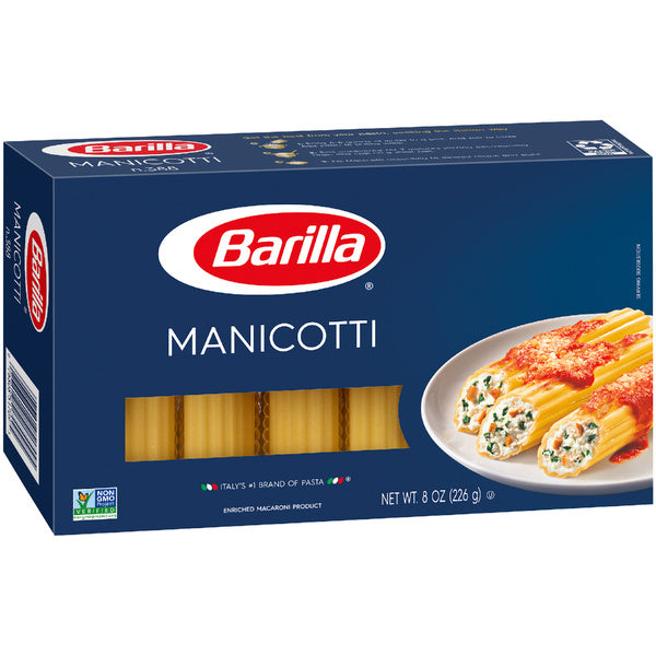 Medium Manicotti Pasta