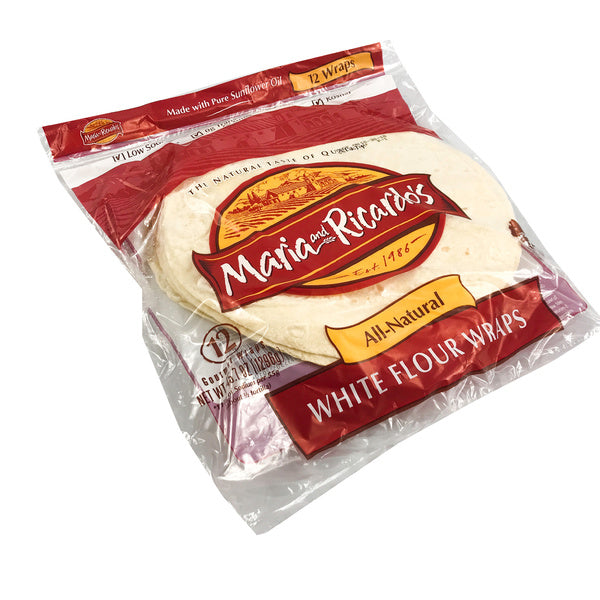 12in White Flour Tortilla