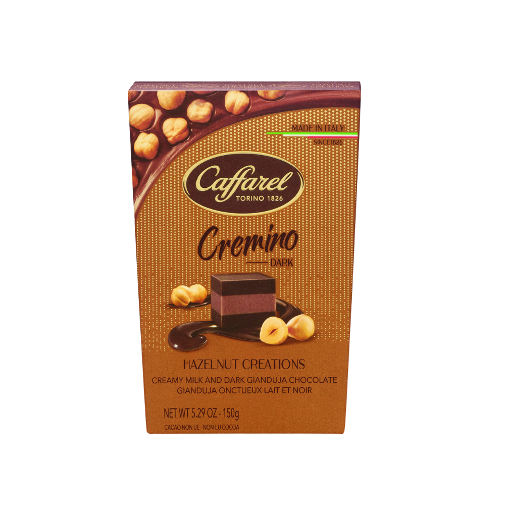 Dark Chocolate Hazelnut Cremino Cornet
