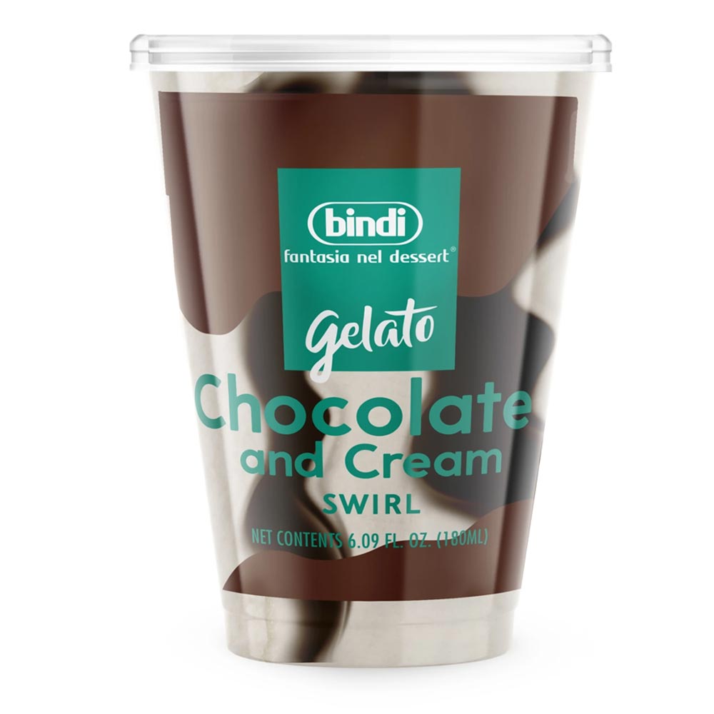 Chocolate and Cream Gelato