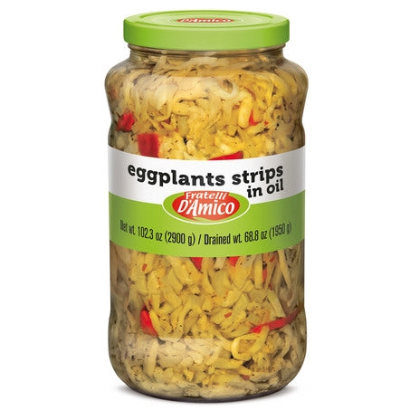 Eggplant Strips In Oil
