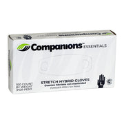 * Gloves Clear Stretch Large