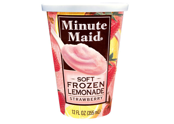 * Soft Frozen Strawberry Lemonade Cups