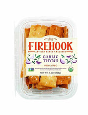 Garlic Thyme Crackers Organic