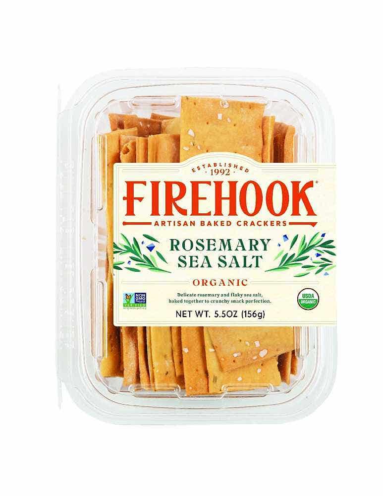 Rosemary Sea Salt Crackers Organic