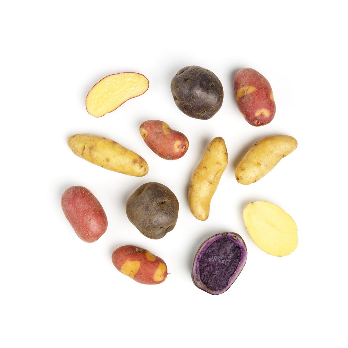 Multicolor Fingerling Potatoes
