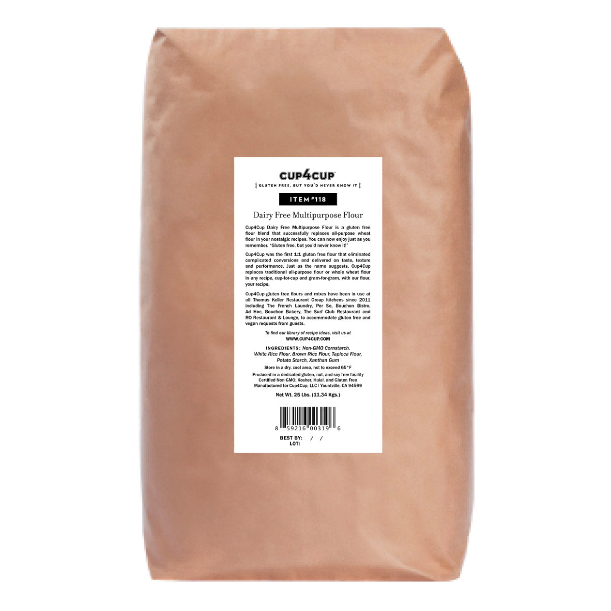 Dairy Free Multipurpose Flour Blend