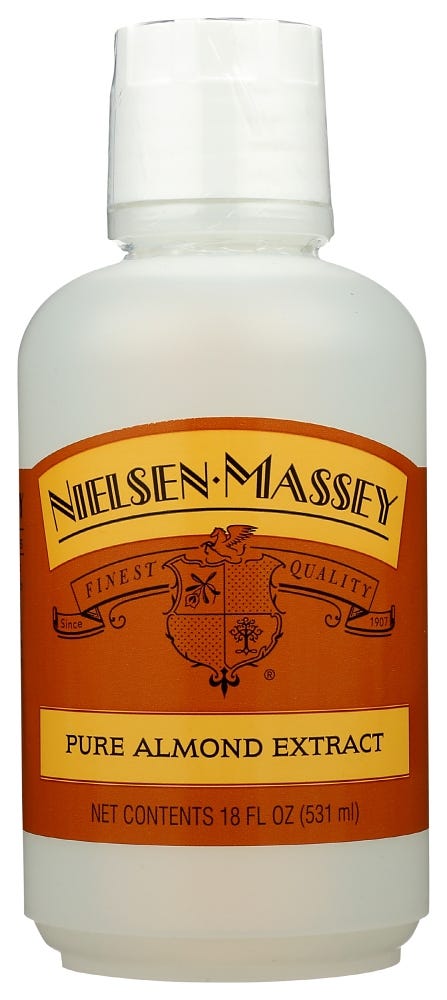 Pure Almond Extract Gluten Free Vegan Kosher