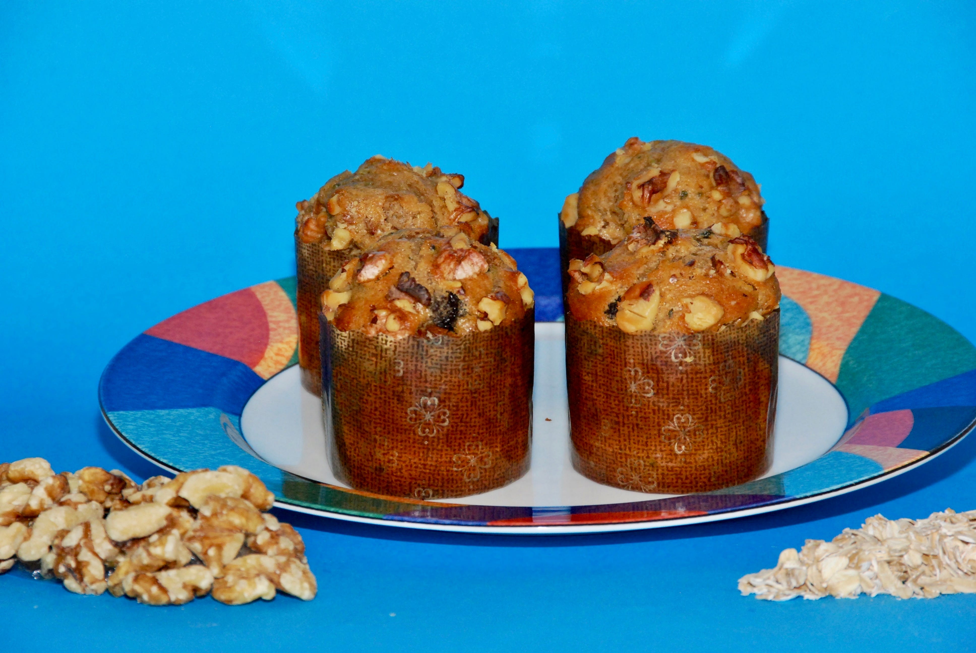 Oat Raisin Bran Muffin Batter