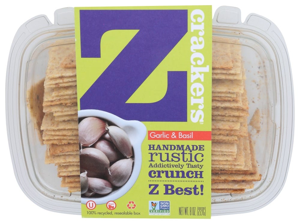 Garlic & Basil Cracker Vegan