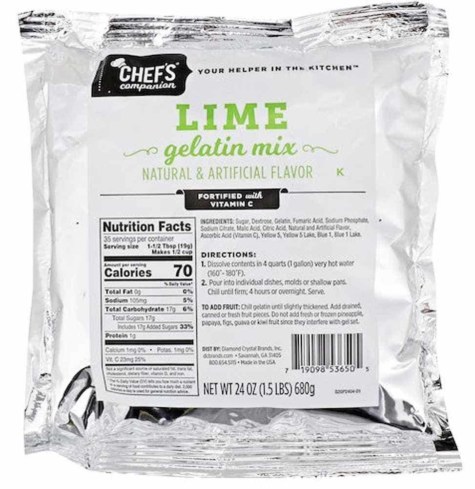 Lime Gelatin