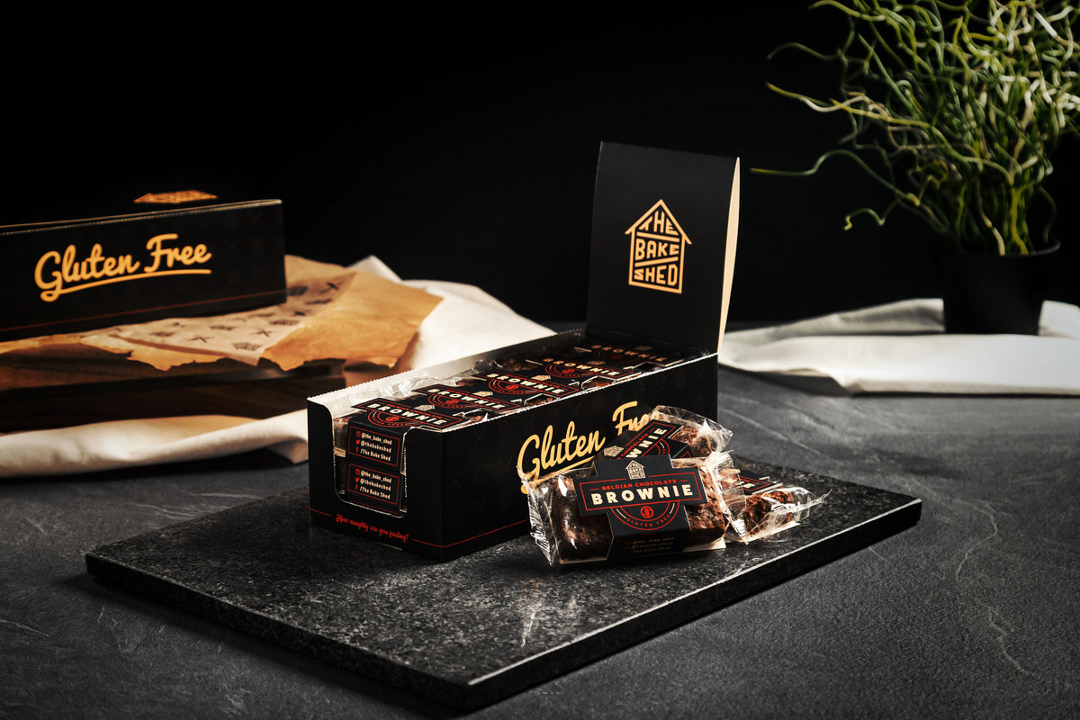 The Bake Shed Belgian Chocolate Brownie Gluten Free, 2.65 oz