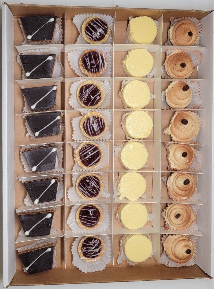 Assorted Gourmet Pastries Mini
