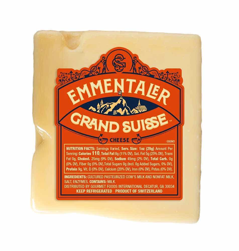 Emmentaler Swiss Cuts