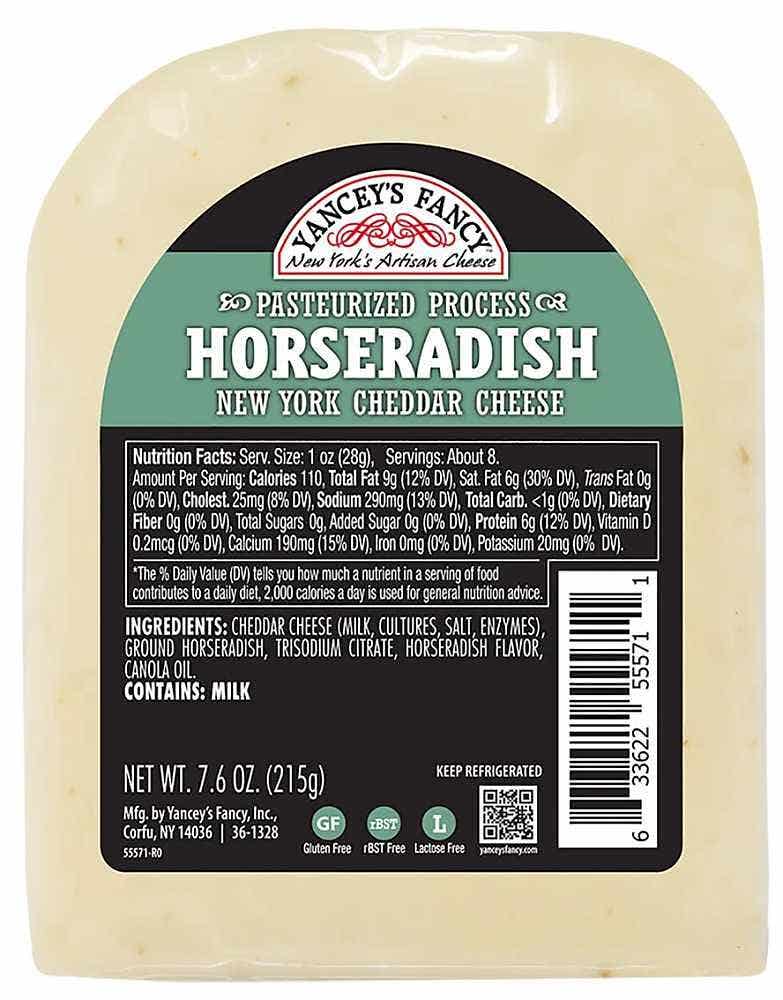 Horseradish Cheddar Wedge