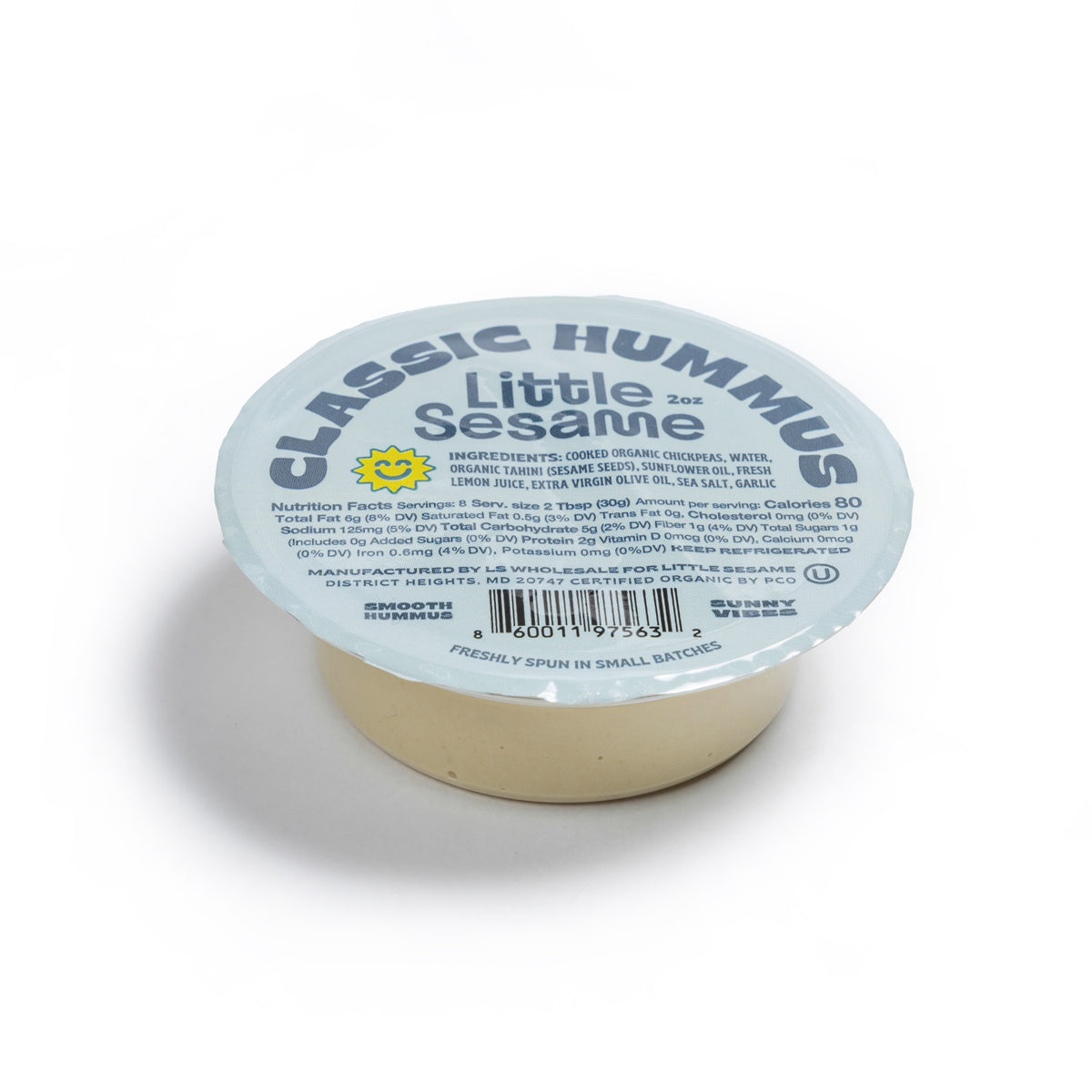 Organic Smooth Classic Hummus