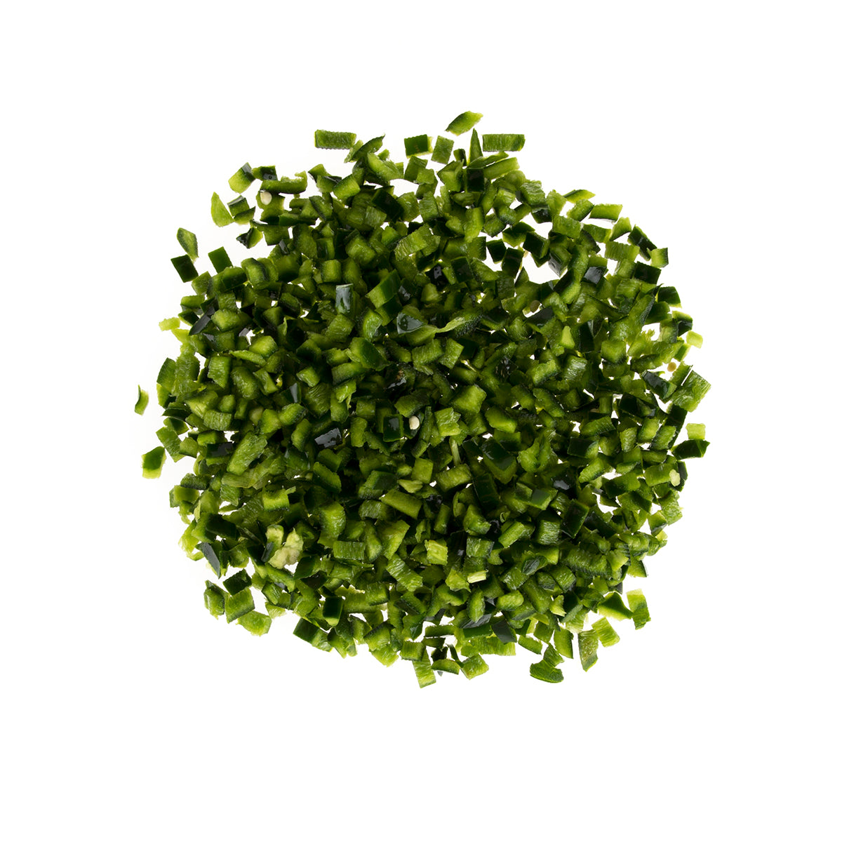 1/4in Diced Poblano Peppers