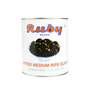 Black Pitted Olives Tin