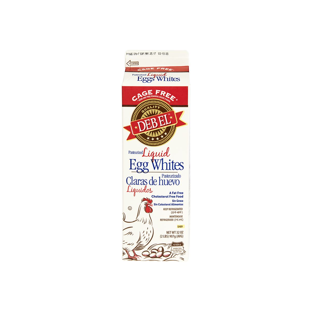 Cage-Free Liquid Egg Whites