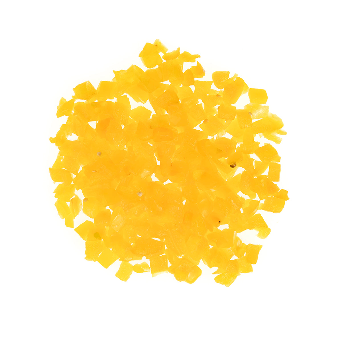 1/2in Diced Yellow Peppers