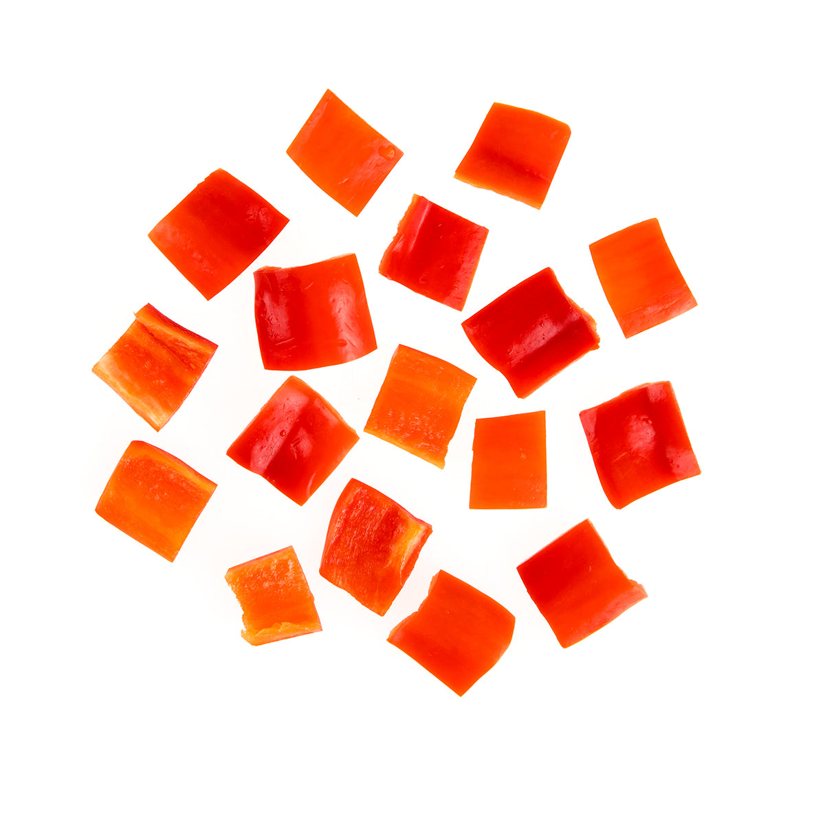 1in Diced Red Peppers