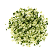 1/2in Diced Hot House Cucumbers with Skin