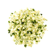 1/2in Diced Zucchini without Seeds