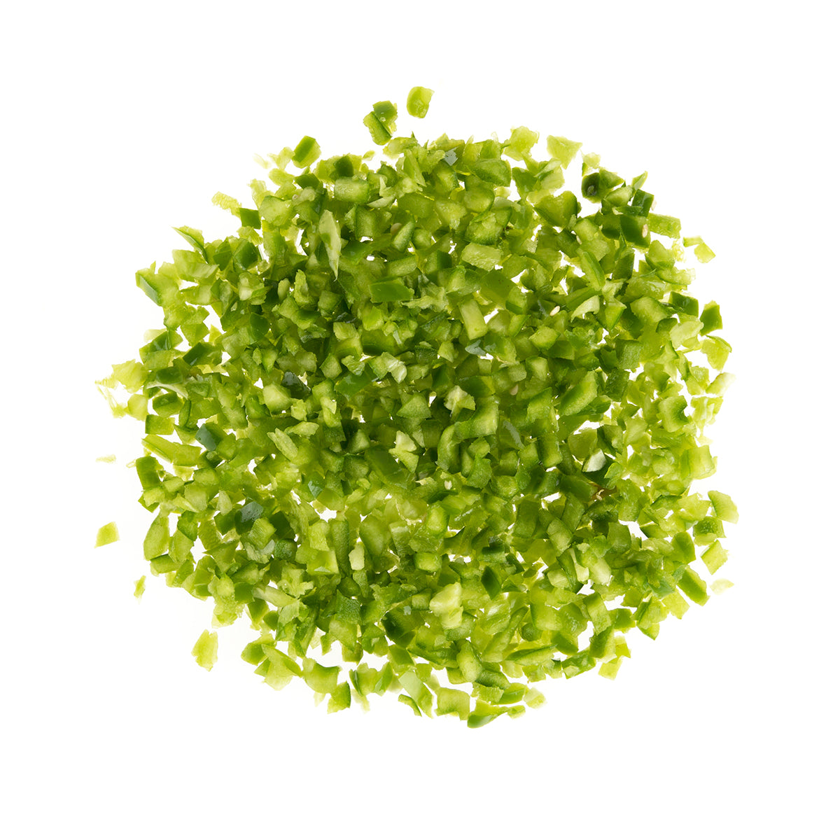 1/4in Diced Green Peppers